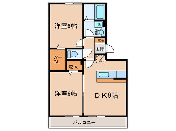 アウスレ－ゼの物件間取画像